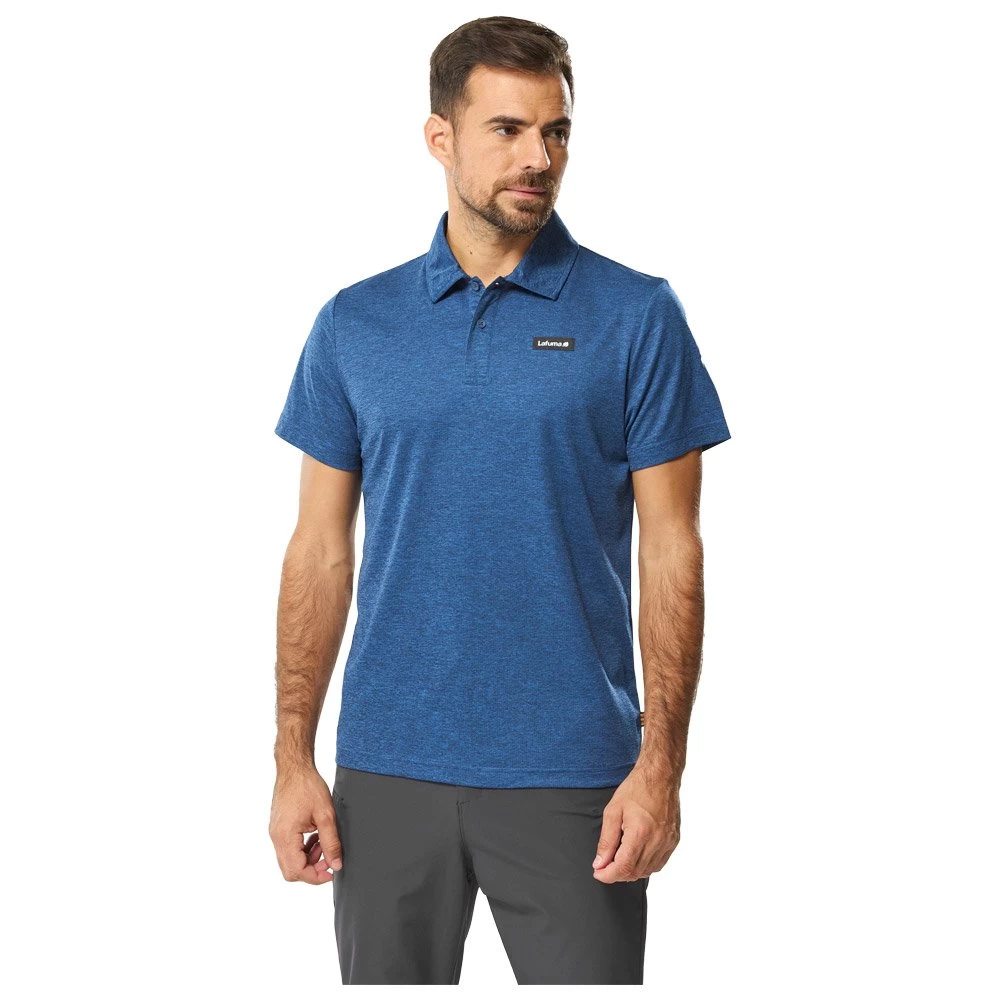 Tee-shirt De Rando Lafuma Shift Polo M Eclipse Blue 3 Tee-shirt De Rando Lafuma Shift Polo M Eclipse Blue – Image 3